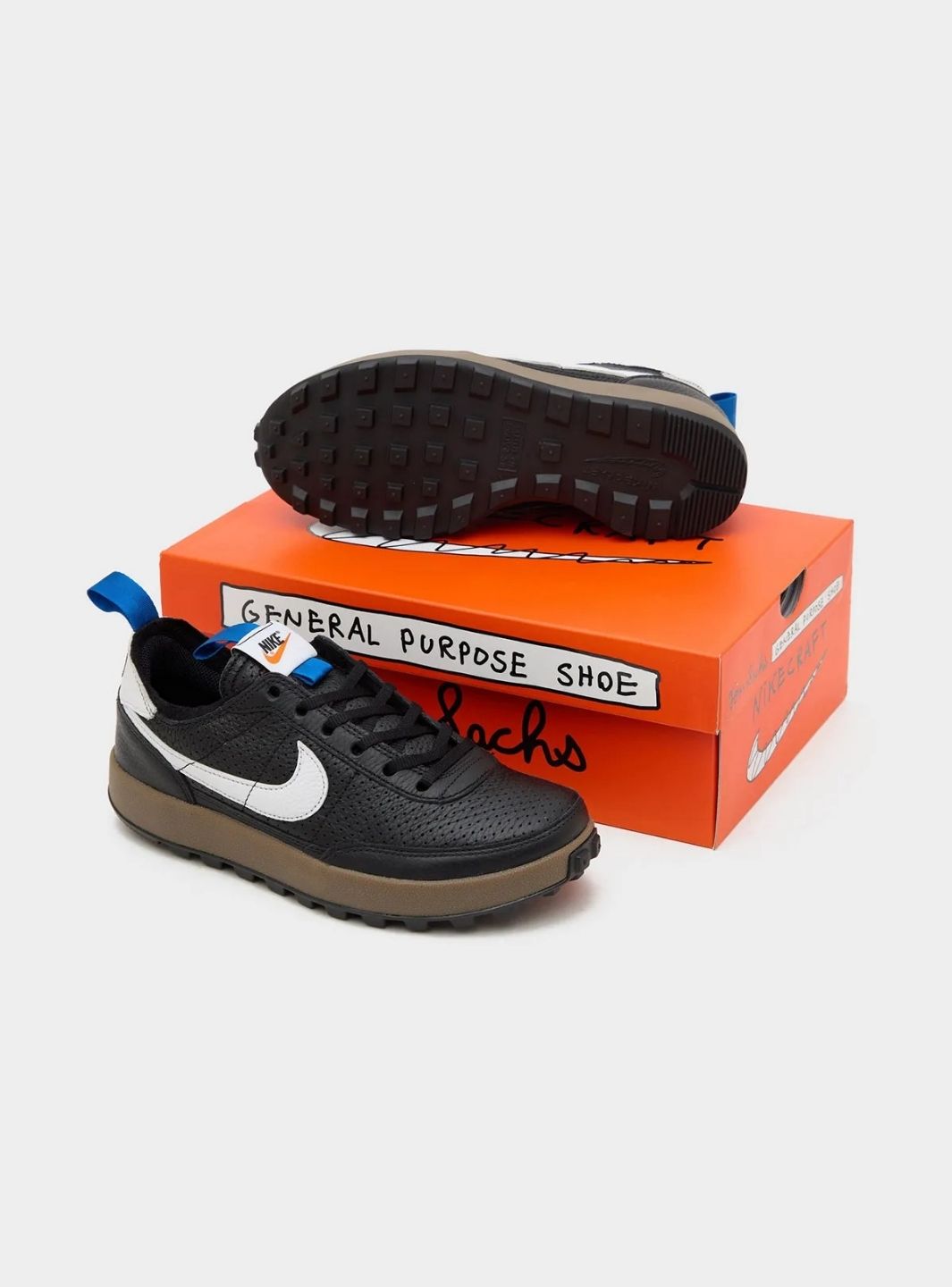 NikeCraft General Purpose Shoe Tom Sachs Black White Team Royal - FZ1363-002 | ResellZone