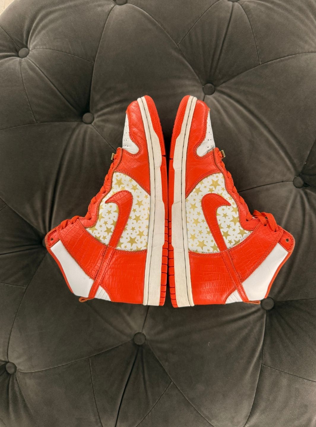 Nike Dunk High Pro SB Supreme Orange Stars - Sneakers Usate | ResellZone