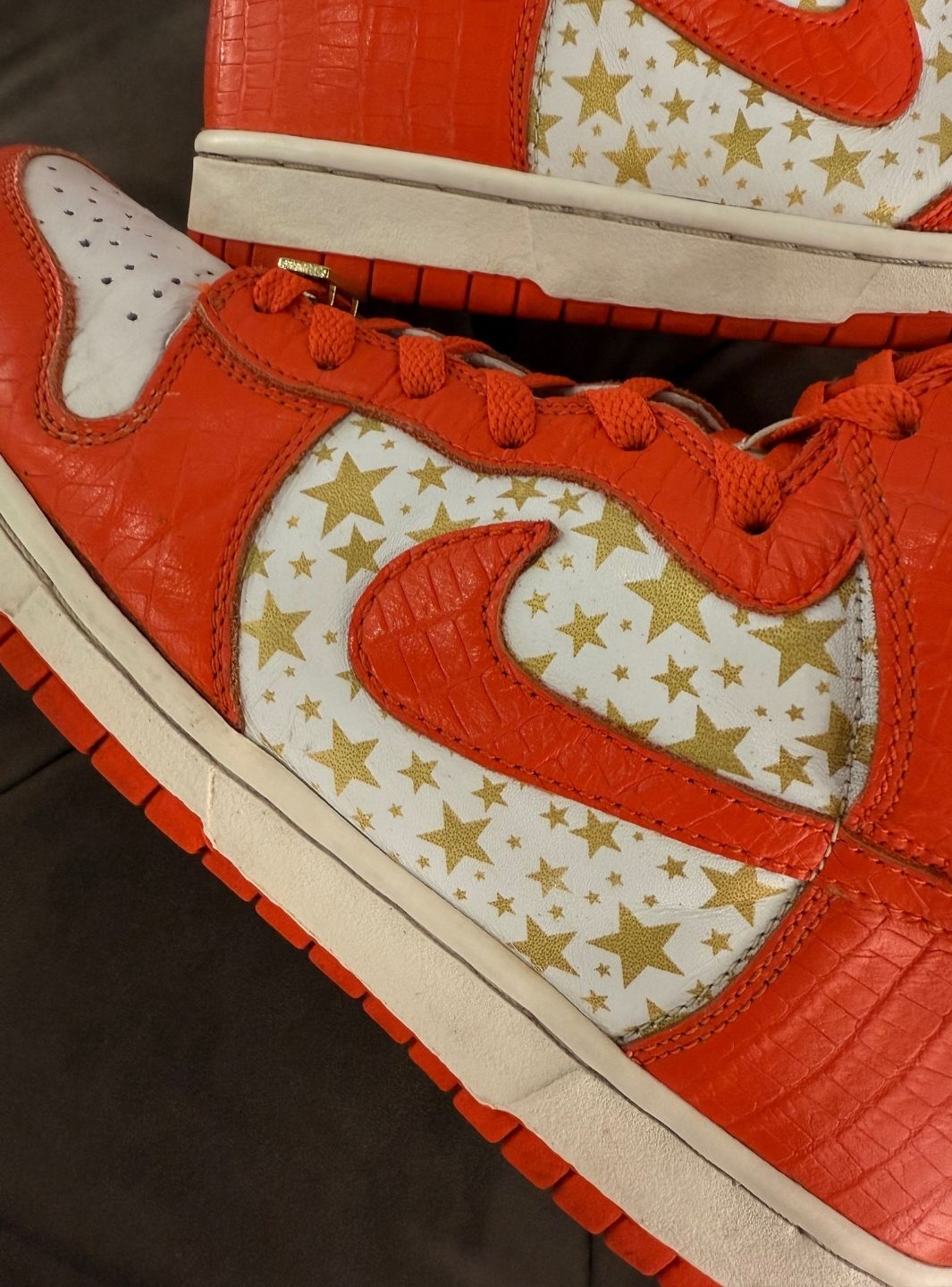 Nike Dunk High Pro SB Supreme Orange Stars - Sneakers Usate | ResellZone