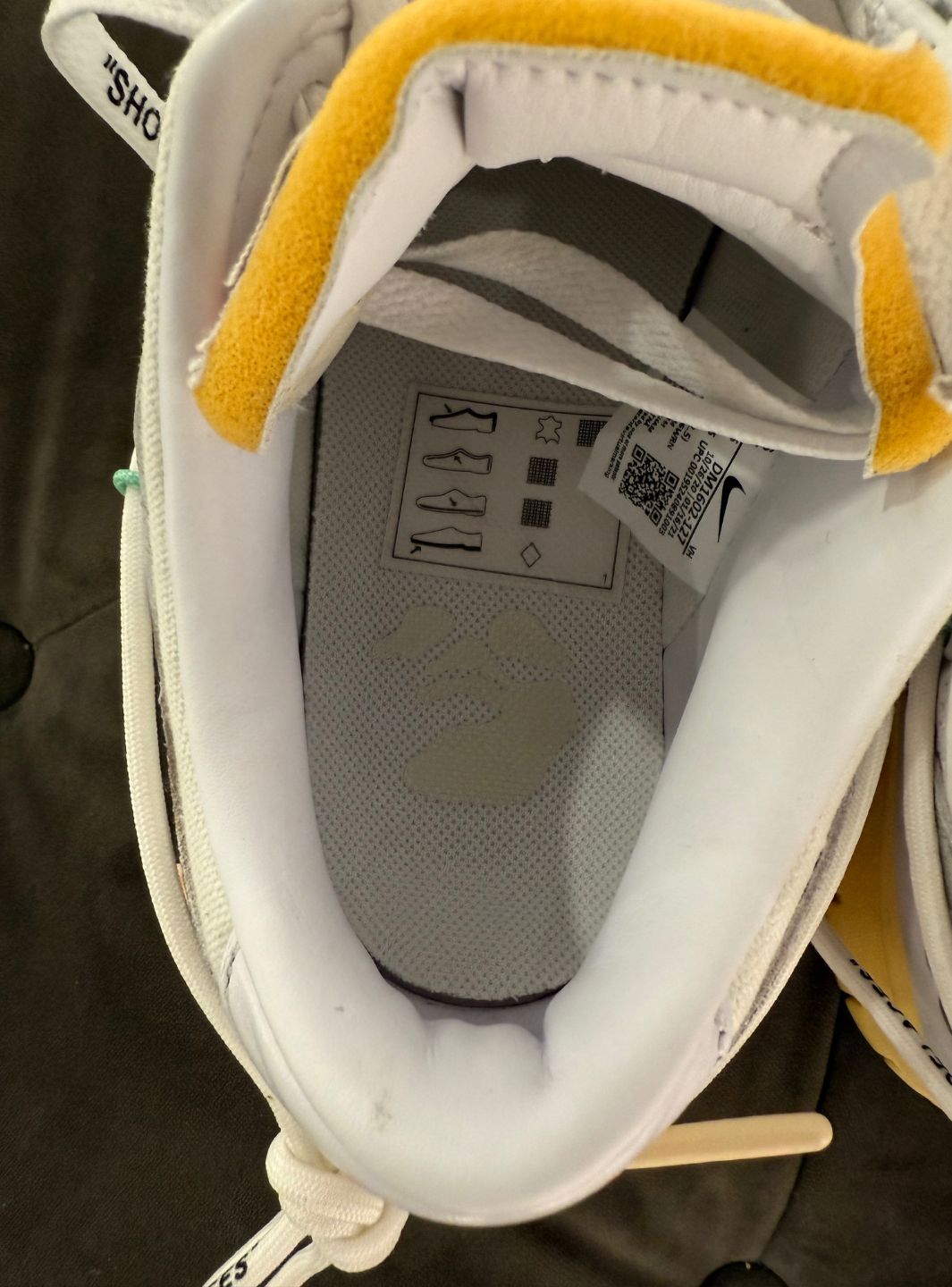 Nike Dunk Low Off-White Lot 1 - Sneakers Usate | ResellZone