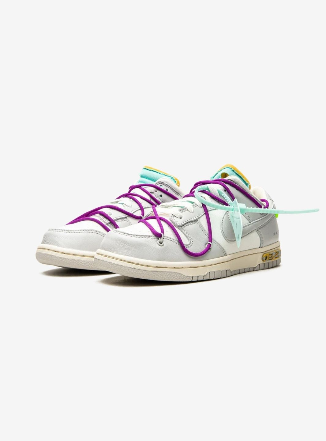 Nike Dunk Low Off-White Lot 21 - DM1602-100 | ResellZone