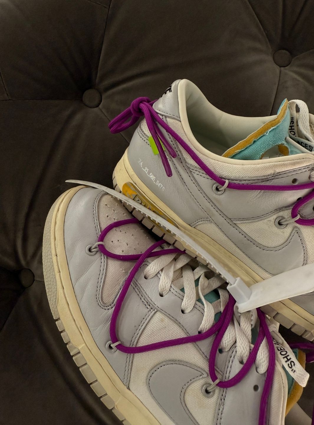 Nike Dunk Low Off-White Lot 21 - Sneakers Usate | ResellZone