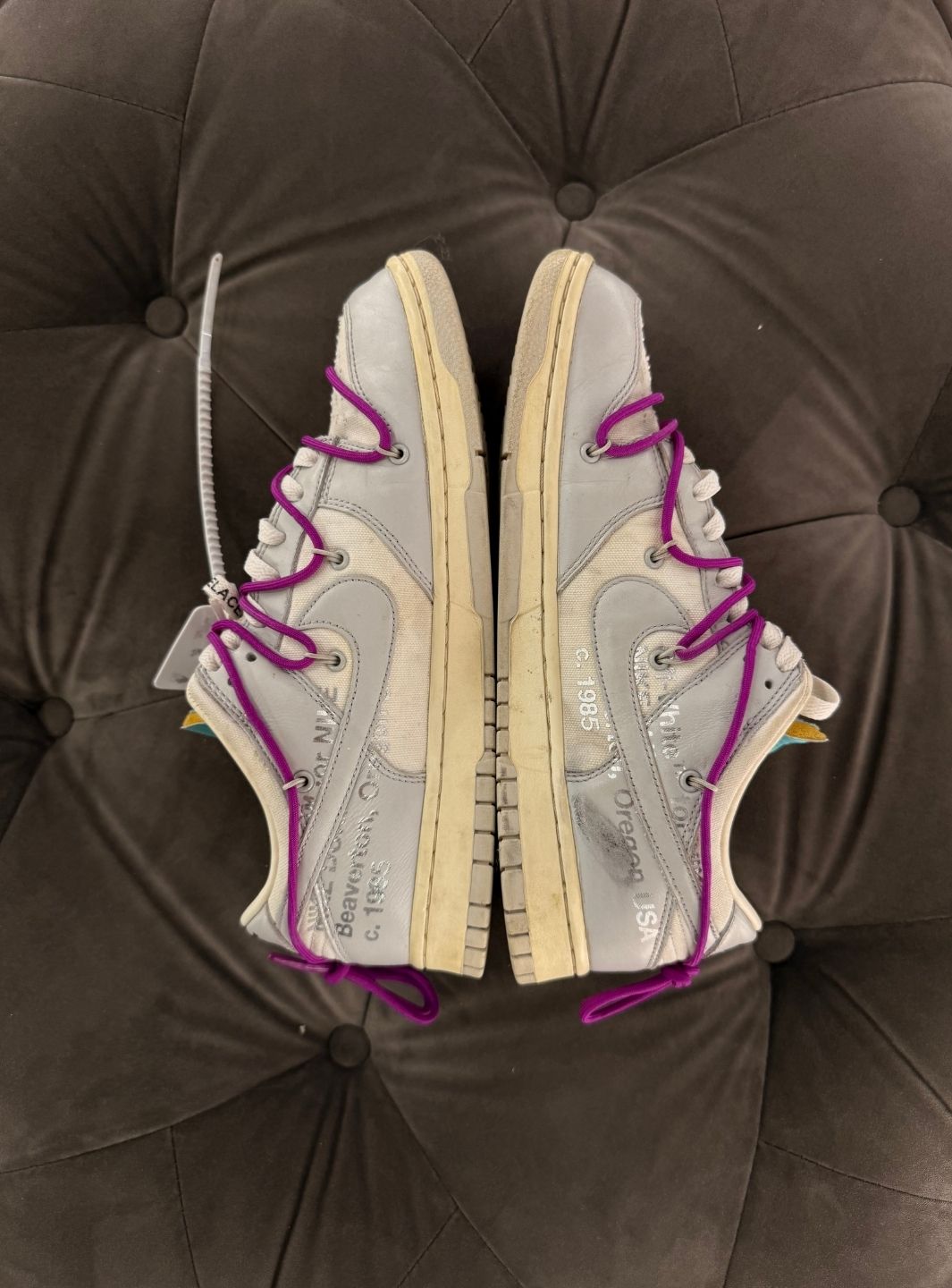 Nike Dunk Low Off-White Lot 21 - Sneakers Usate | ResellZone
