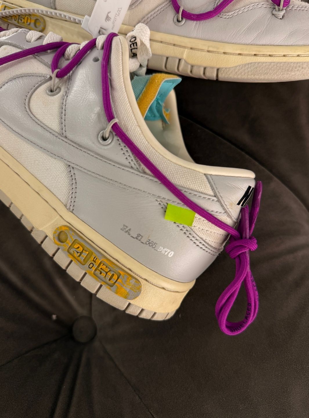Nike Dunk Low Off-White Lot 21 - Sneakers Usate | ResellZone