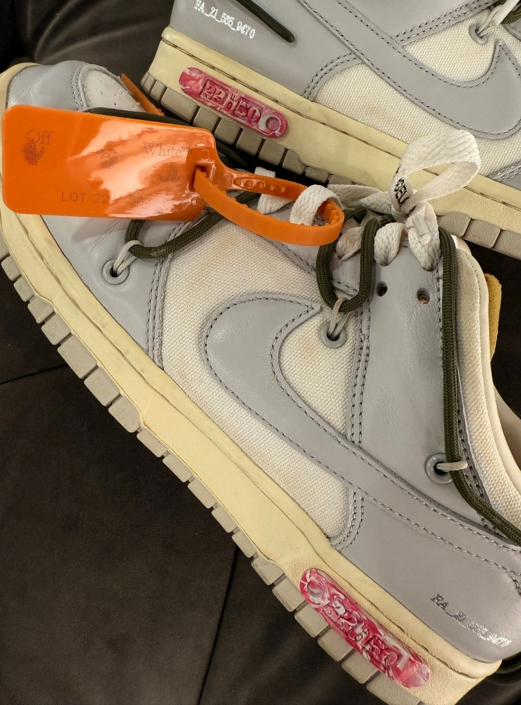 Nike Dunk Low Off-White Lot 22 - Sneakers Usate | ResellZone