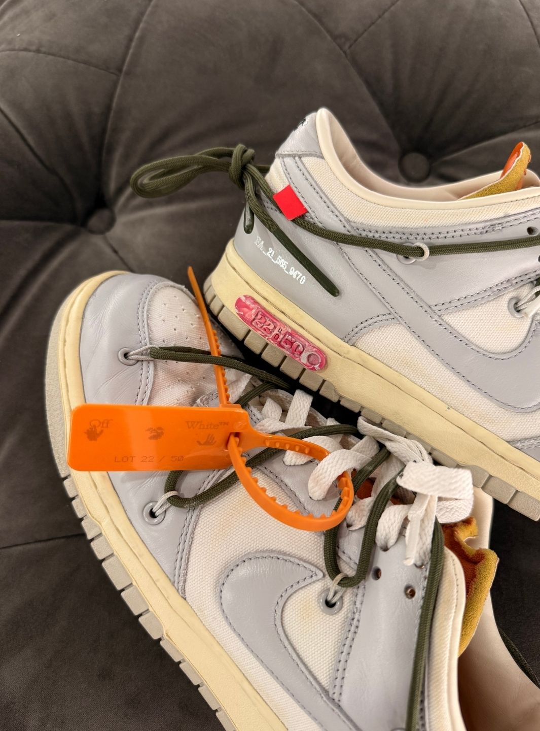 Nike Dunk Low Off-White Lot 22 - Sneakers Usate | ResellZone