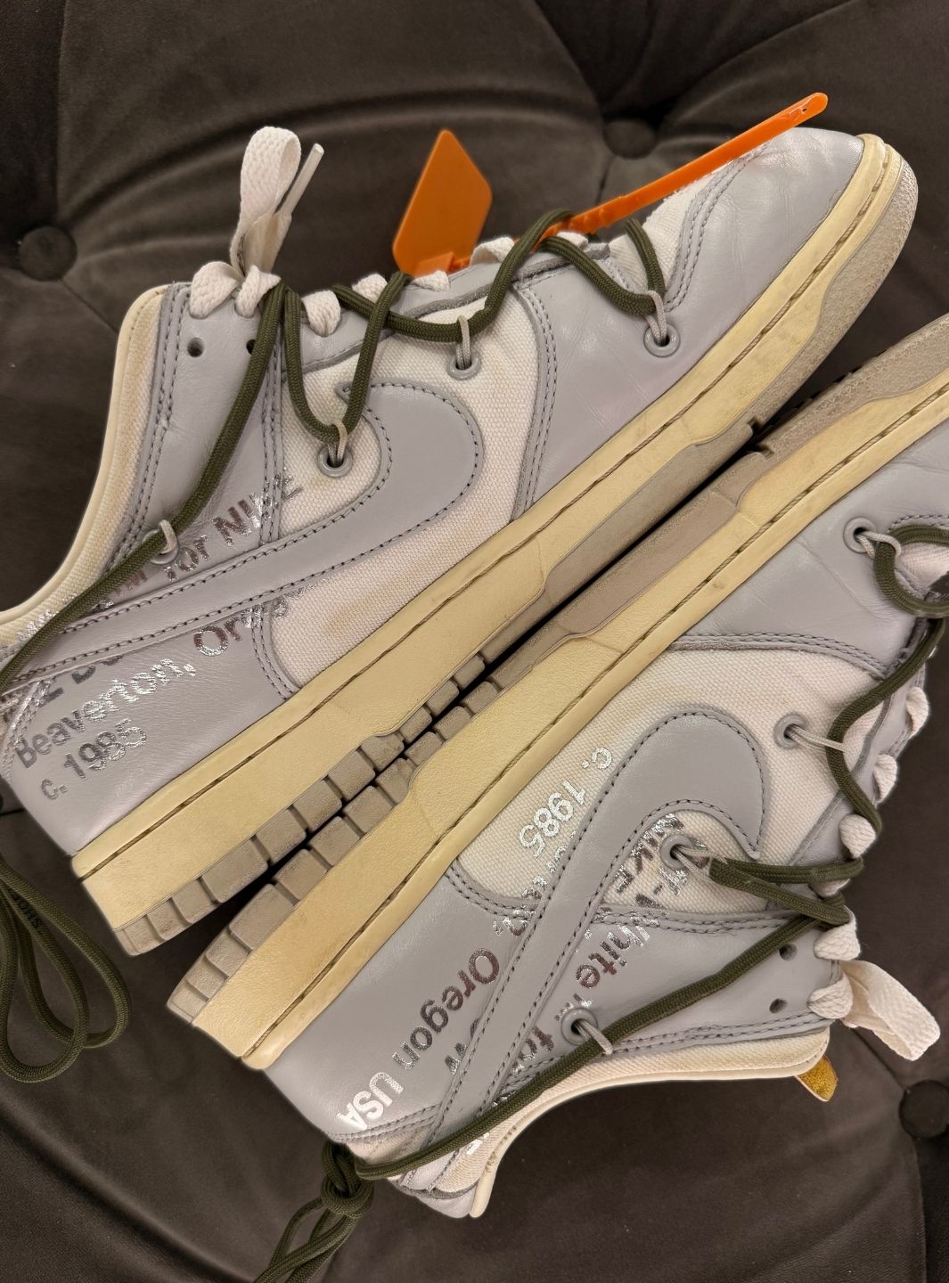 Nike Dunk Low Off-White Lot 22 - Sneakers Usate | ResellZone