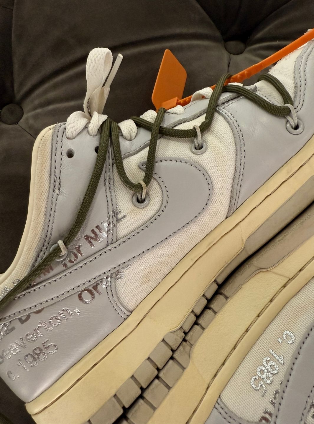 Nike Dunk Low Off-White Lot 22 - Sneakers Usate | ResellZone