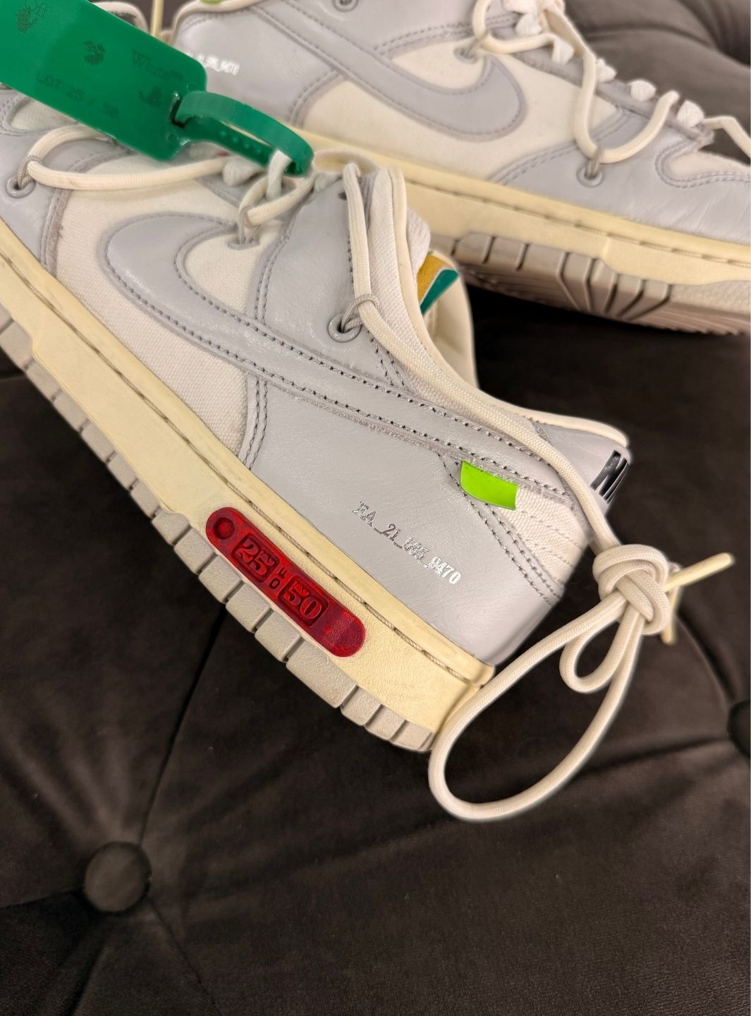 Nike Dunk Low Off-White Lot 25 - Sneakers Usate | ResellZone