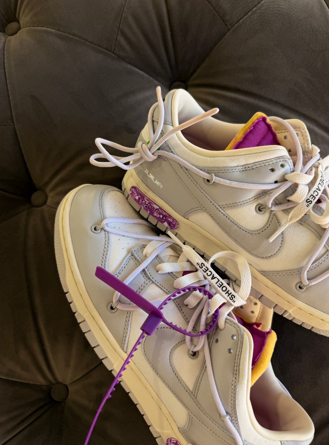 Nike Dunk Low Off-White Lot 3 - Sneakers Usate | ResellZone