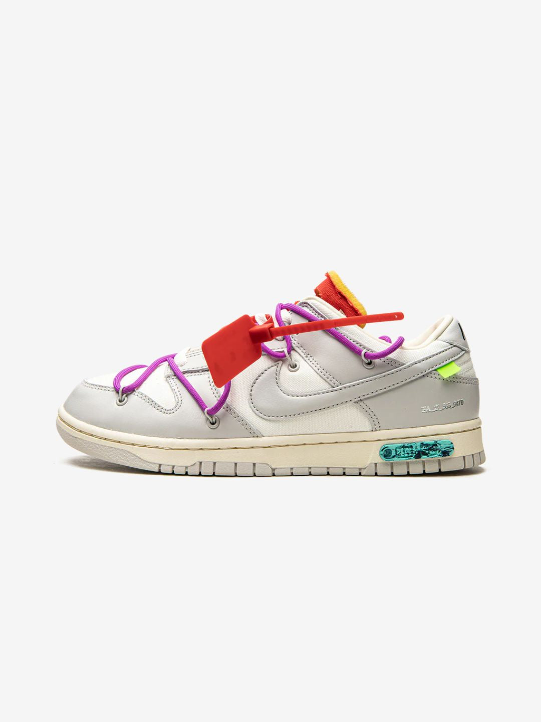 Nike Dunk Low Off-White Lot 45 - DM1602-101 | ResellZone