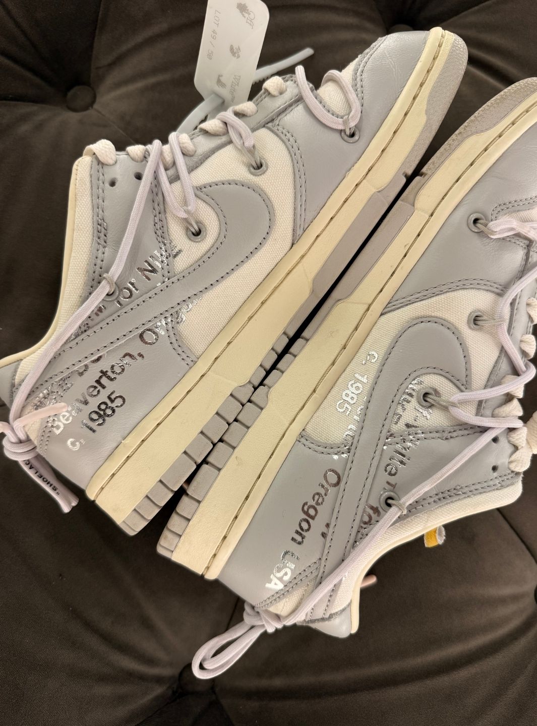 Nike Dunk Low Off-White Lot 49 - Sneakers Usate | ResellZone