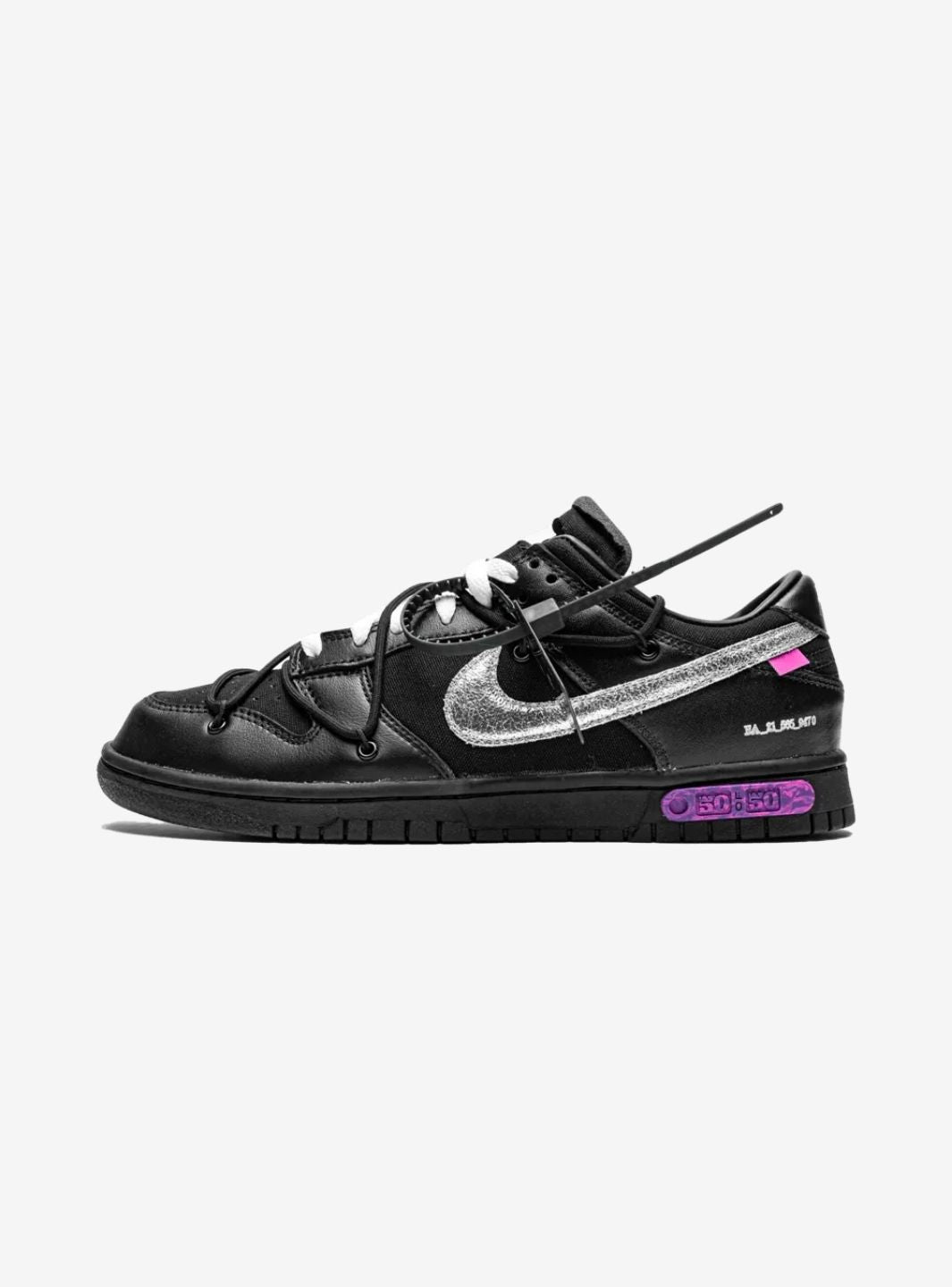 Nike Dunk Low Off-White Lot 50 - DM1602-001 | ResellZone