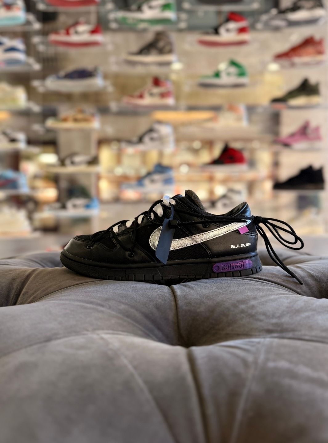 Nike Dunk Low Off-White Lot 50 - Sneakers Usate | ResellZone