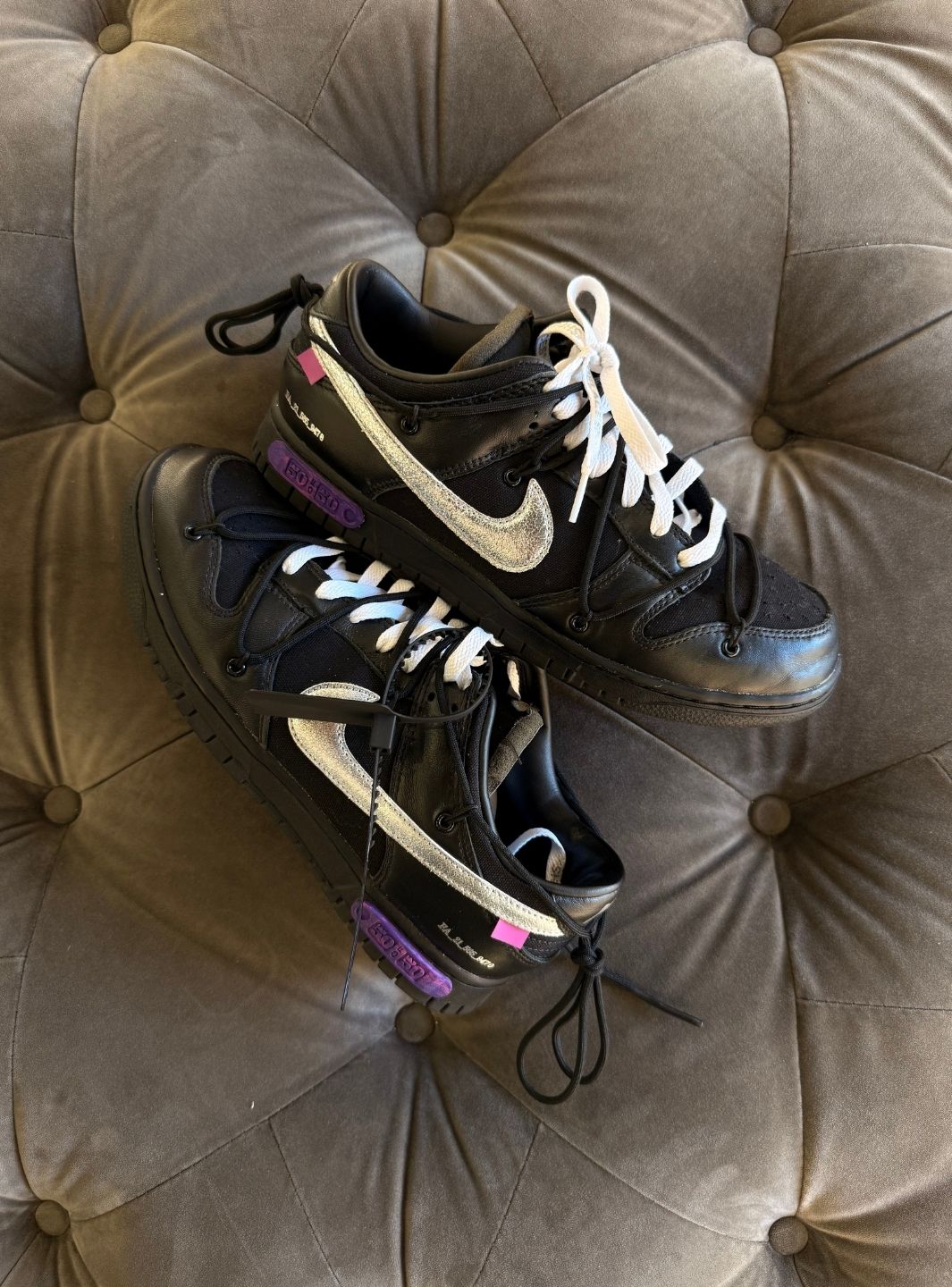 Nike Dunk Low Off-White Lot 50 - Sneakers Usate | ResellZone
