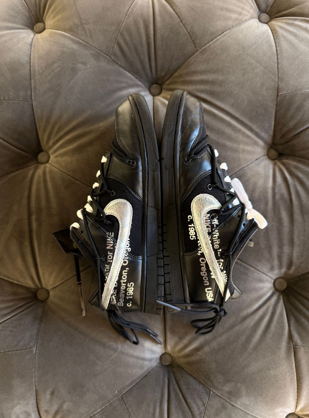 Nike Dunk Low Off-White Lot 50 - Sneakers Usate | ResellZone