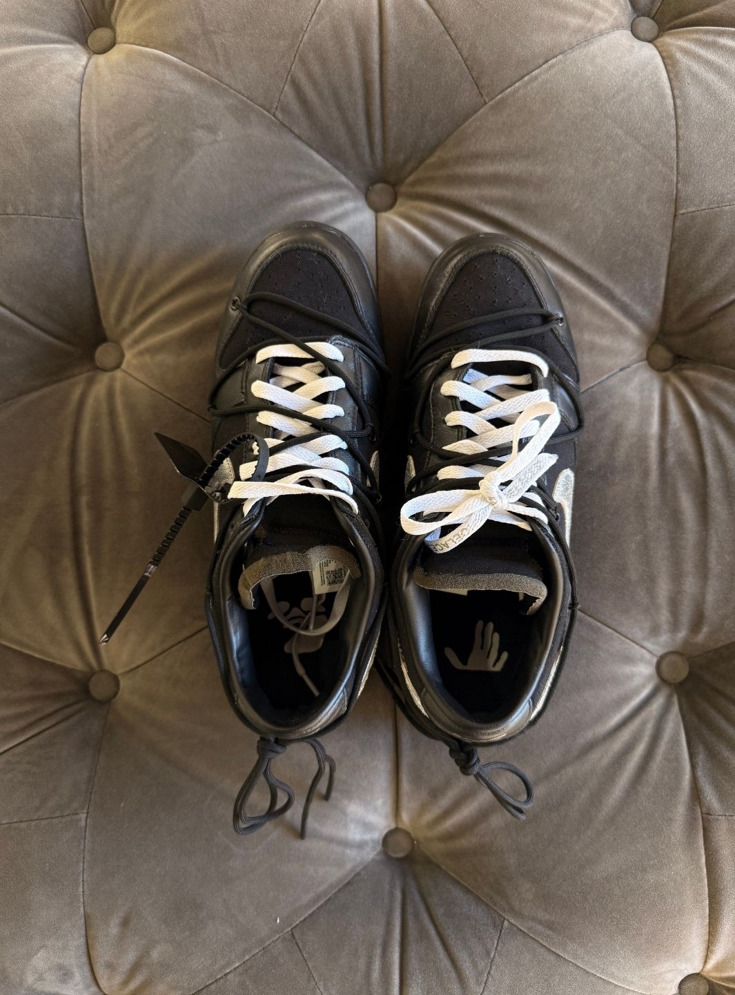 Nike Dunk Low Off-White Lot 50 - Sneakers Usate | ResellZone