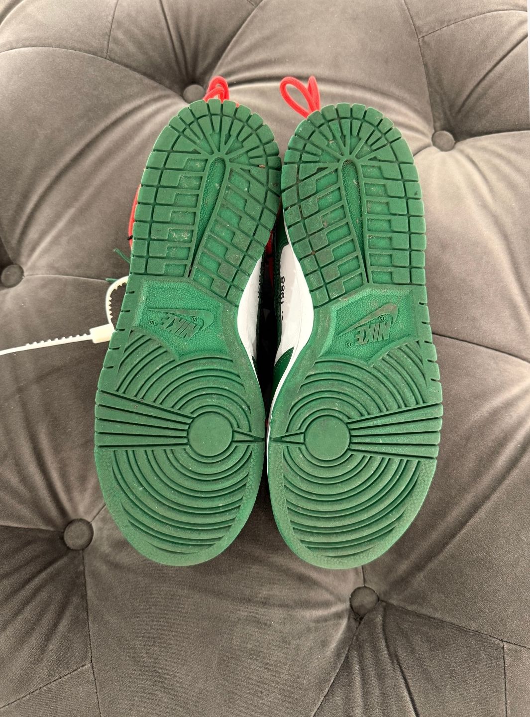 Nike Dunk Low Off-White Pine Green - Sneakers Usate | ResellZone