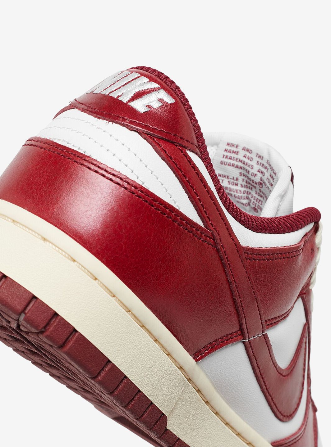 Nike Dunk Low PRM Vintage Team Red - FJ4555-100 | ResellZone