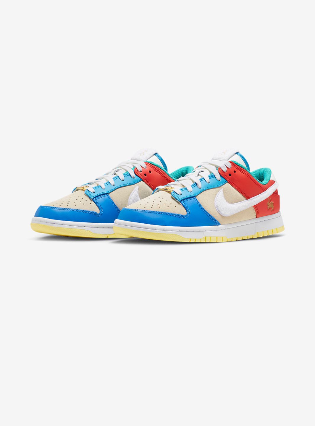 Nike Dunk Low Retro PRM Year of the Rabbit Blue Orange Cream - FD4203-111 | ResellZone
