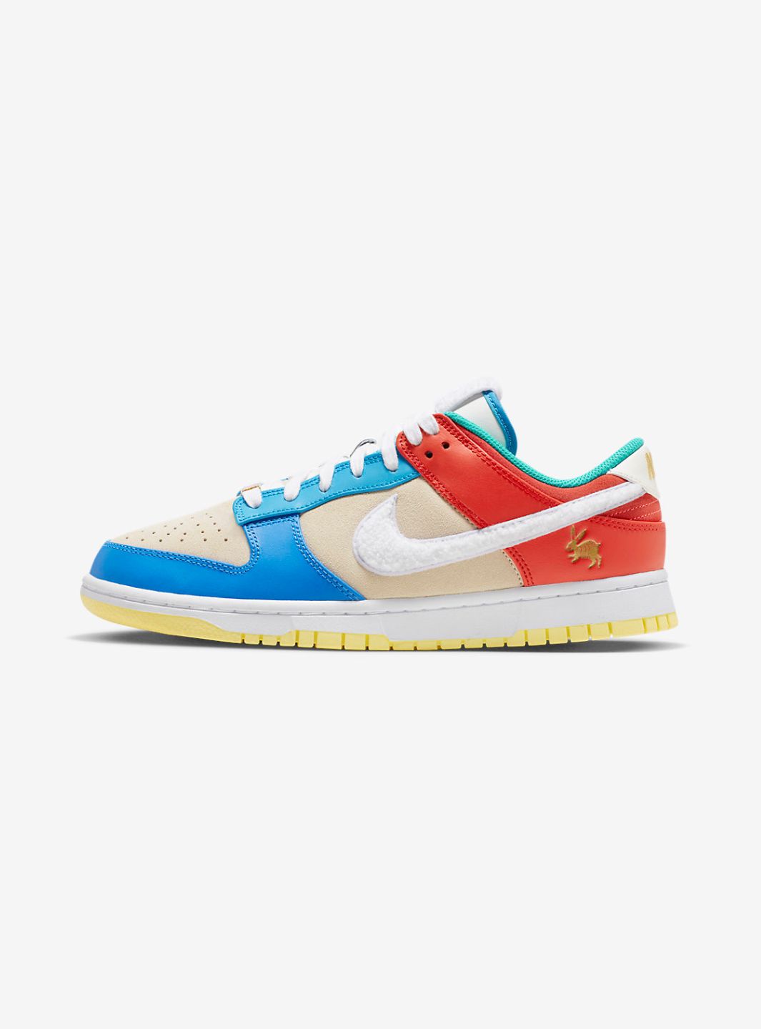 Nike Dunk Low Retro PRM Year of the Rabbit Blue Orange Cream - FD4203-111 | ResellZone