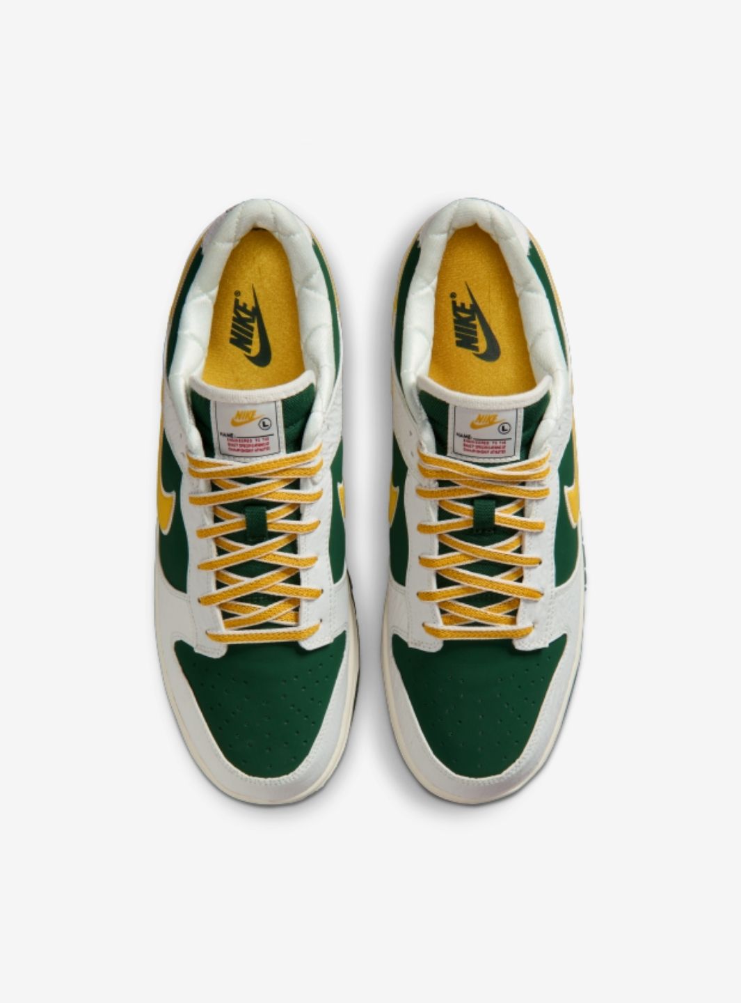 Nike Dunk Low Retro Varsity Jacket Sail Fir University Gold - IM4413-100 | ResellZone