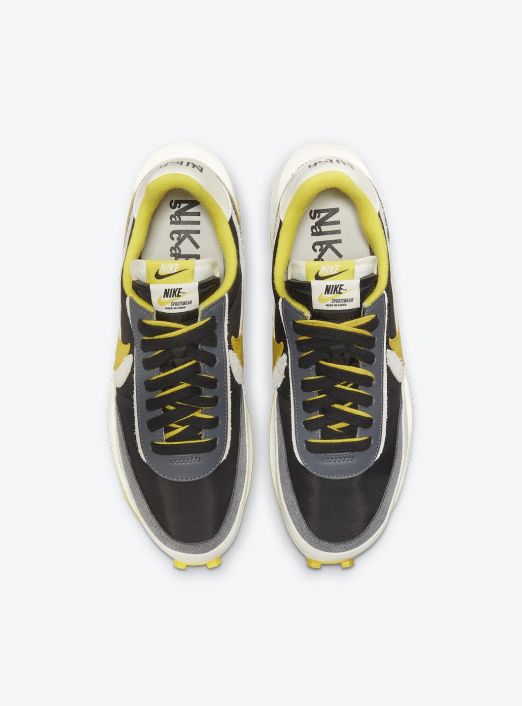 Nike LD Waffle Sacai Undercover Black Bright Citron - DJ4877-001 | ResellZone