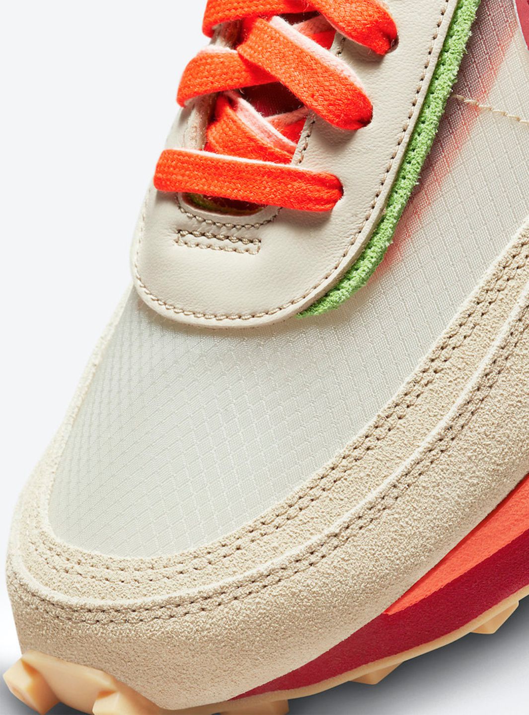 Nike LD Waffle Sacai CLOT Kiss of Death Net Orange Blaze - DH1347-100 | ResellZone