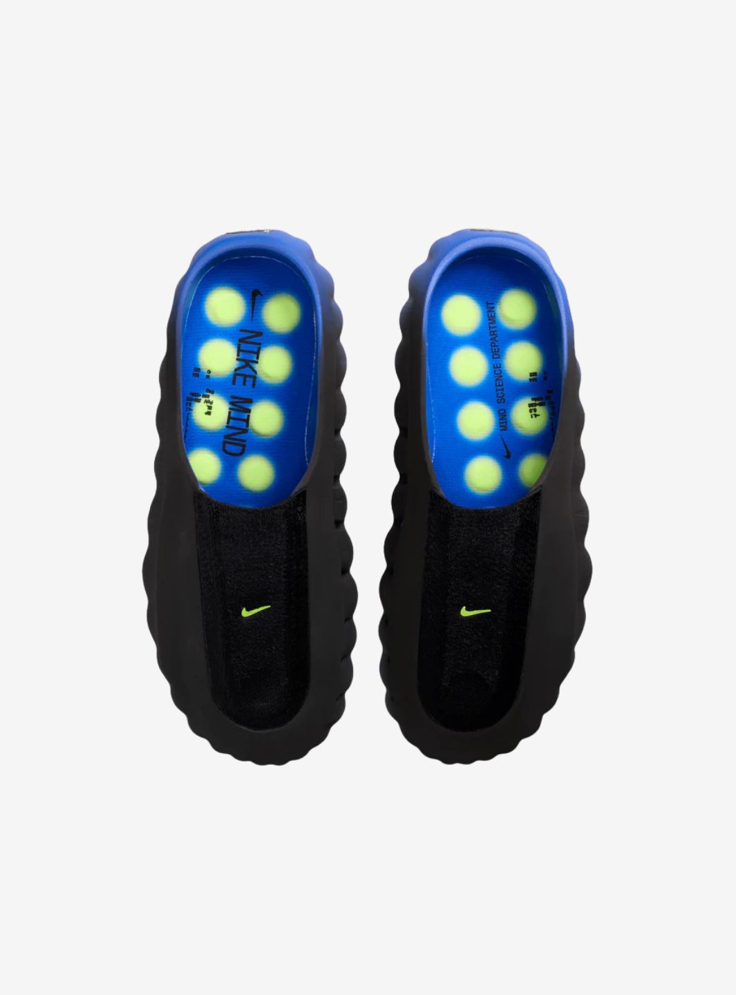 Nike Mind 001 Flyknit Slide Hyper Royal Black - IR2175-400 | ResellZone