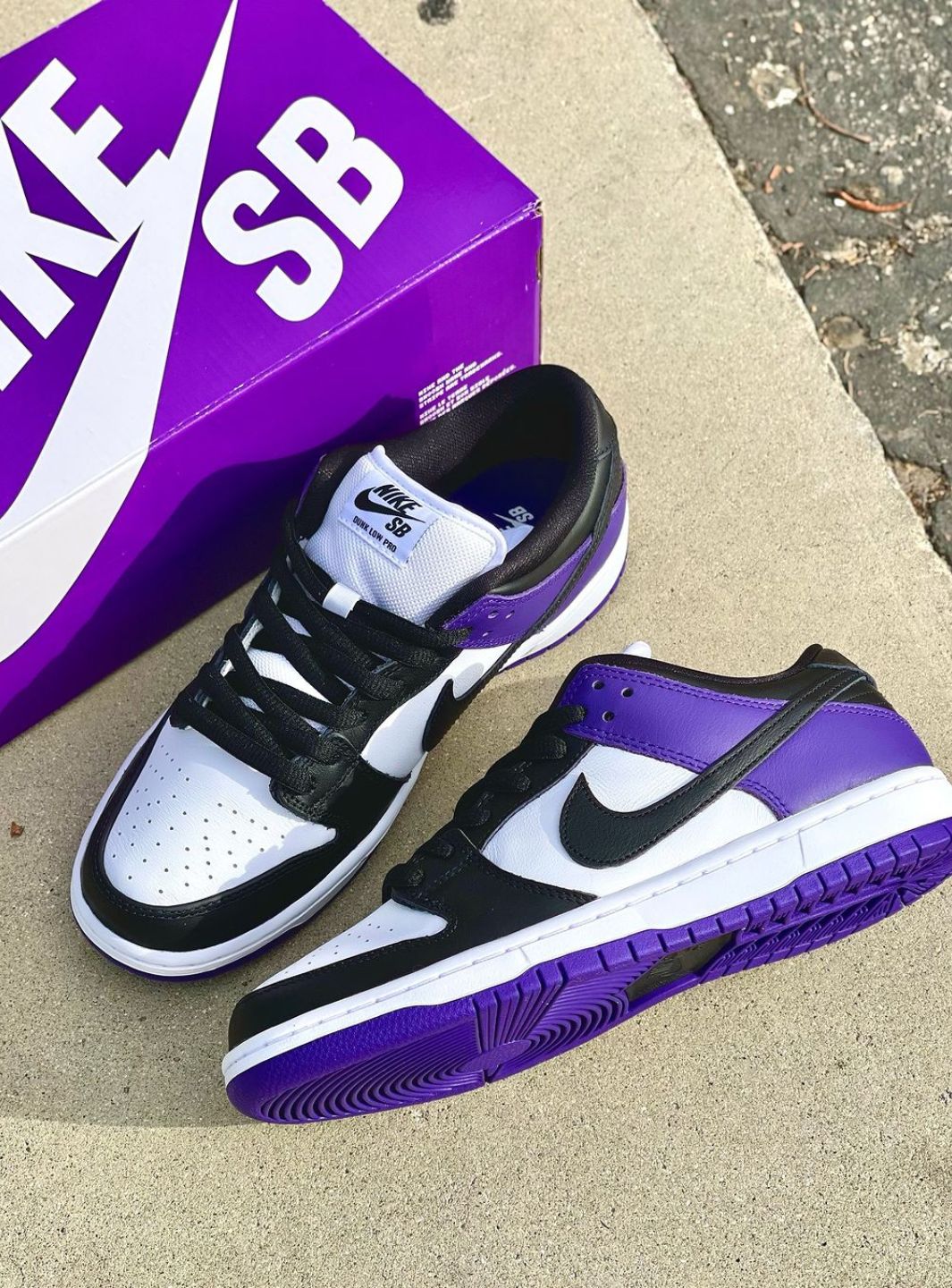 Nike SB Dunk Low Court Purple BQ6817-500 ResellZone
