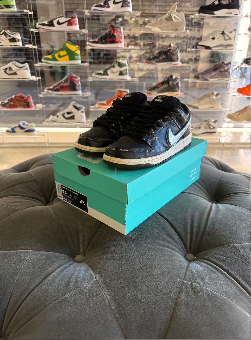 Nike SB Dunk Low Diamond Supply Co. Black Diamond - Sneakers Usate | ResellZone