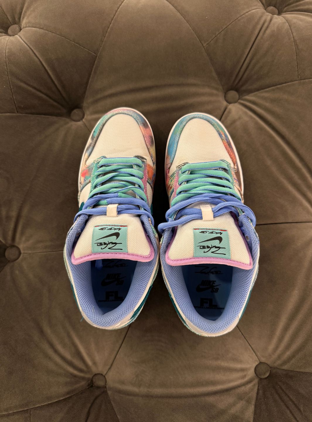 Nike SB Dunk Low Futura Laboratories Bleached Aqua - Sneakers Usate | ResellZone