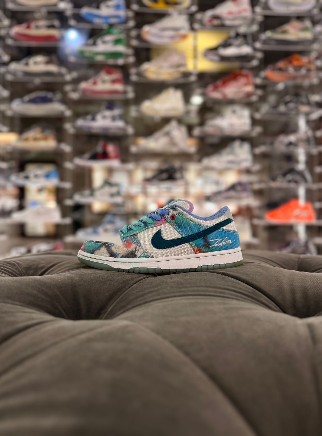 Nike SB Dunk Low Futura Laboratories Bleached Aqua - Sneakers Usate | ResellZone