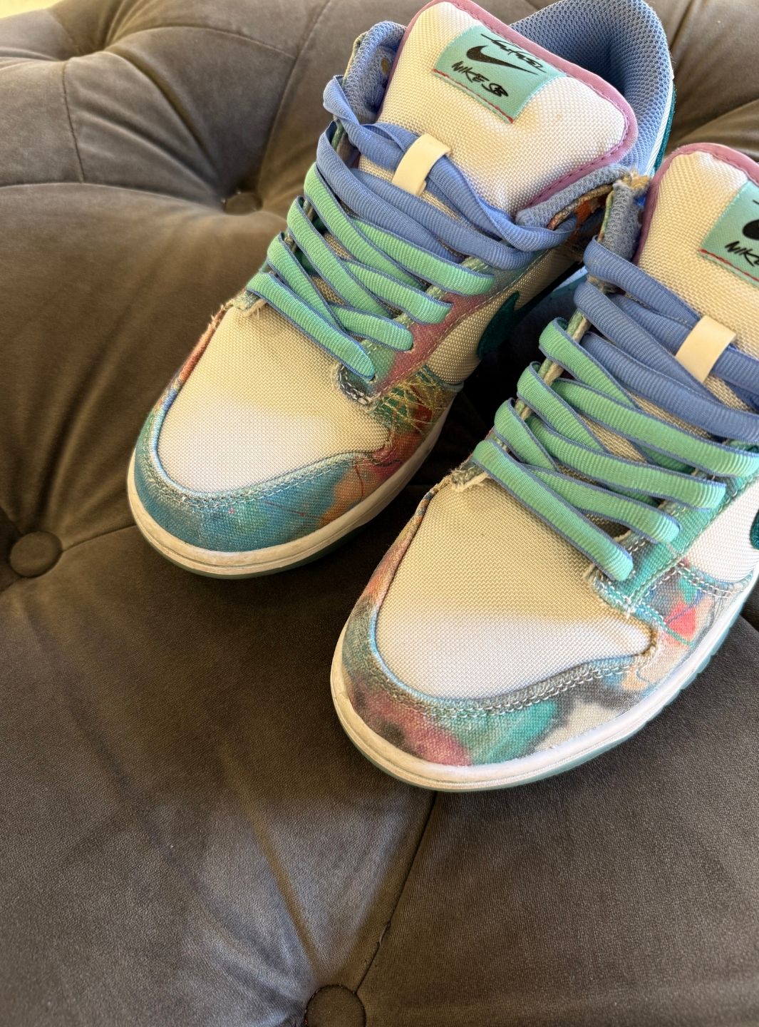 Nike SB Dunk Low Futura Laboratories Bleached Aqua - Sneakers Usate | ResellZone