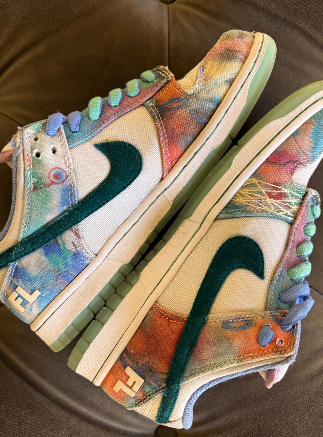 Nike SB Dunk Low Futura Laboratories Bleached Aqua - Sneakers Usate | ResellZone