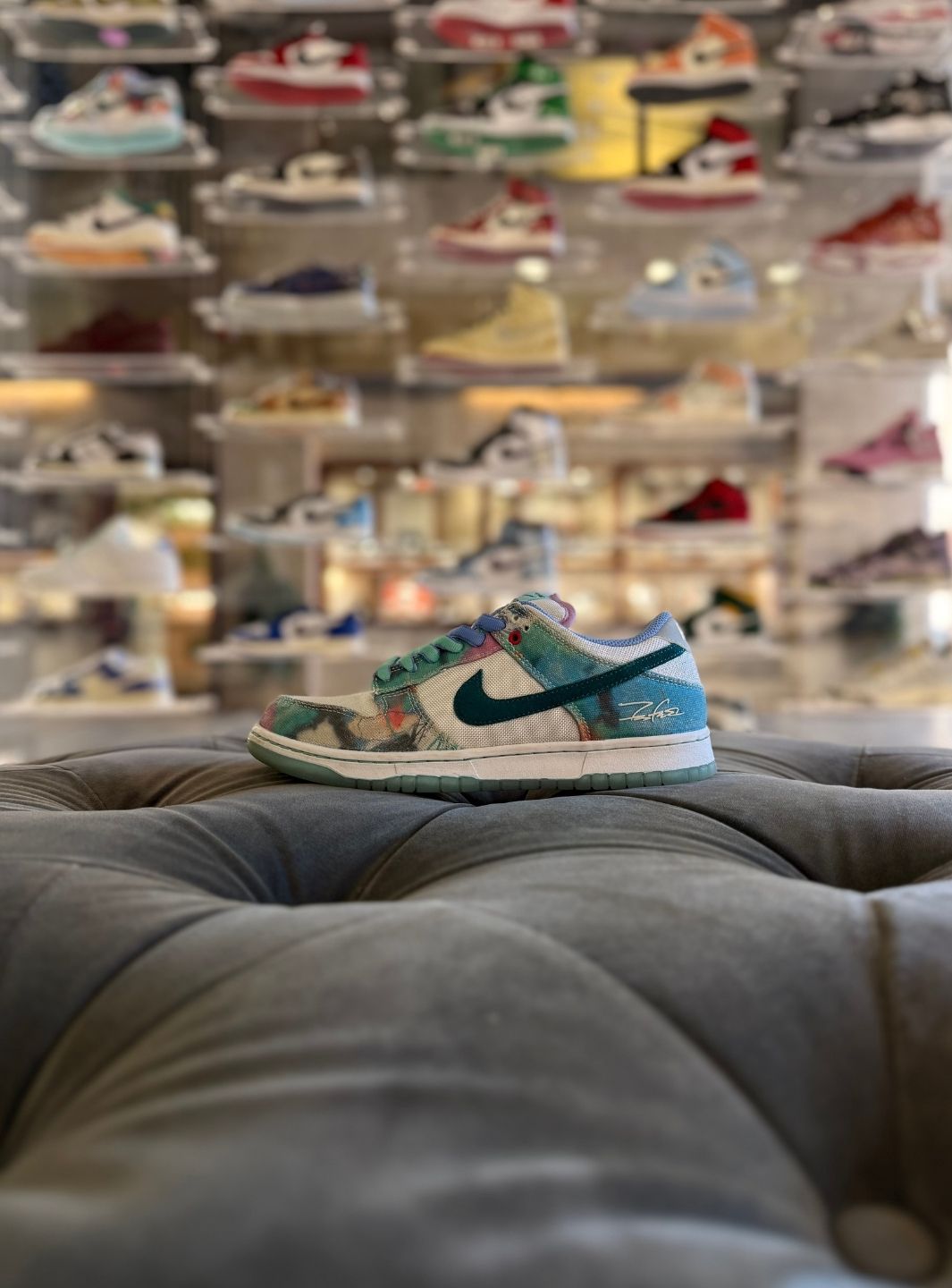Nike SB Dunk Low Futura Laboratories Bleached Aqua - Sneakers Usate | ResellZone