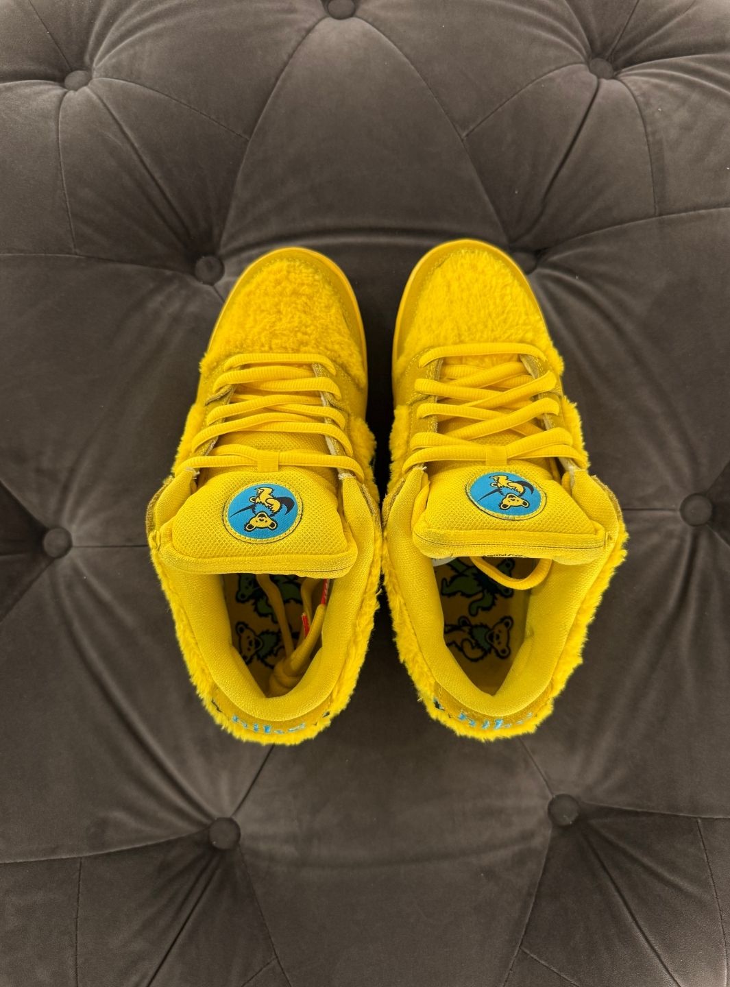 Nike SB Dunk Low Grateful Dead Bears Opti Yellow - Sneakers Usate | ResellZone