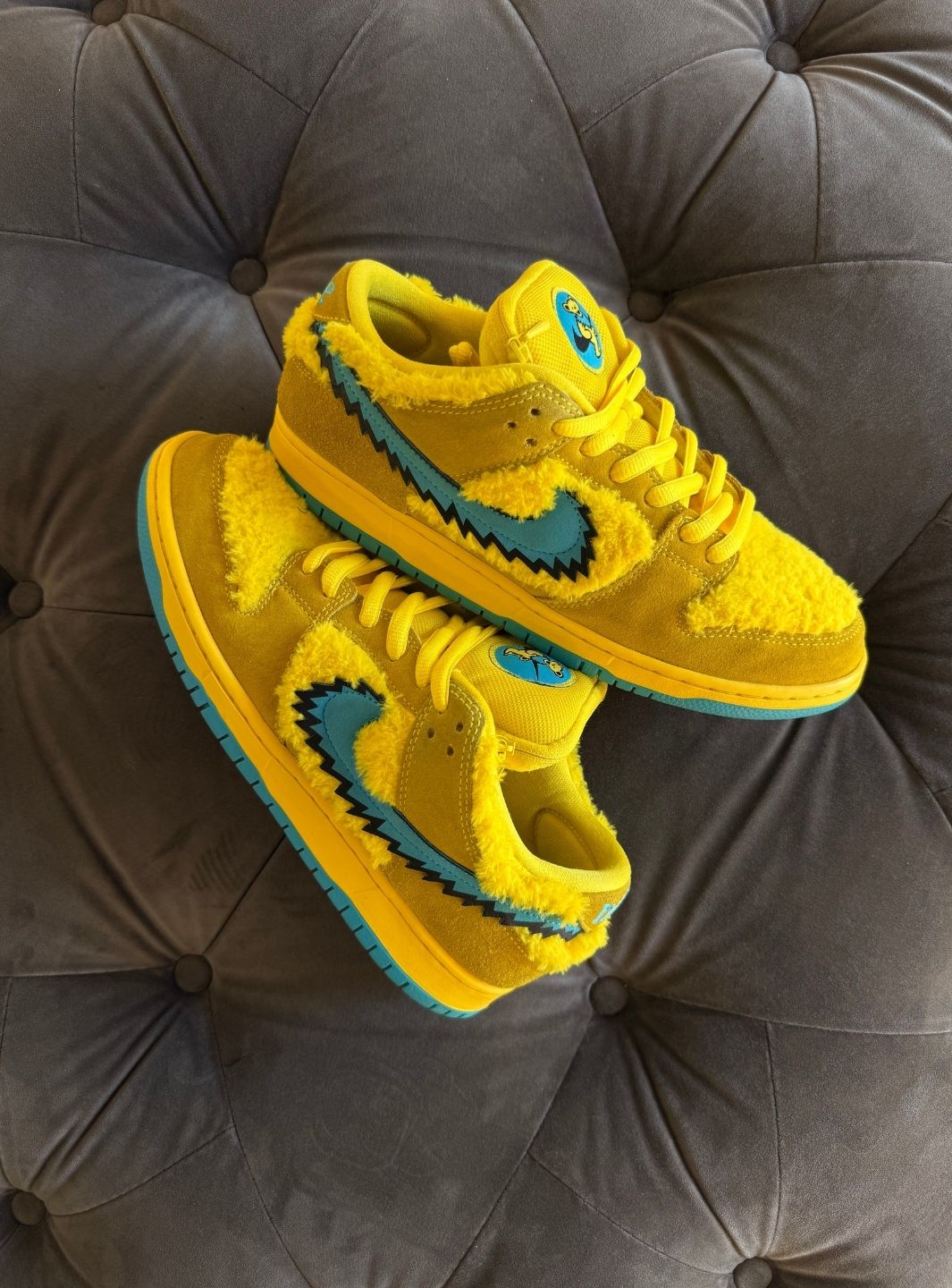 Nike SB Dunk Low Grateful Dead Bears Opti Yellow - Sneakers Usate | ResellZone