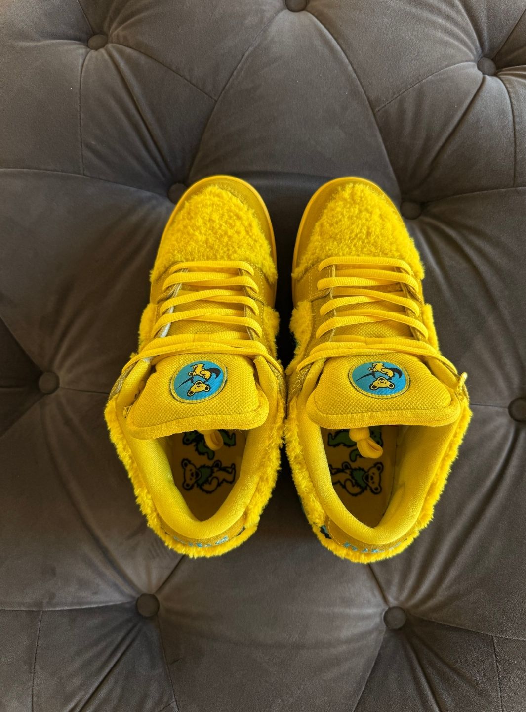 Nike SB Dunk Low Grateful Dead Bears Opti Yellow - Sneakers Usate | ResellZone