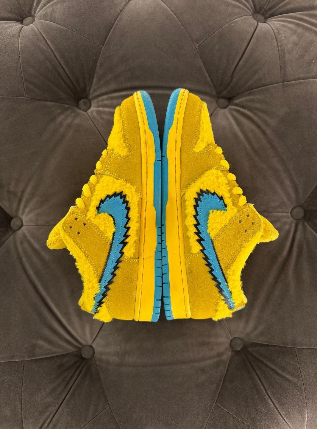 Nike SB Dunk Low Grateful Dead Bears Opti Yellow - Sneakers Usate | ResellZone