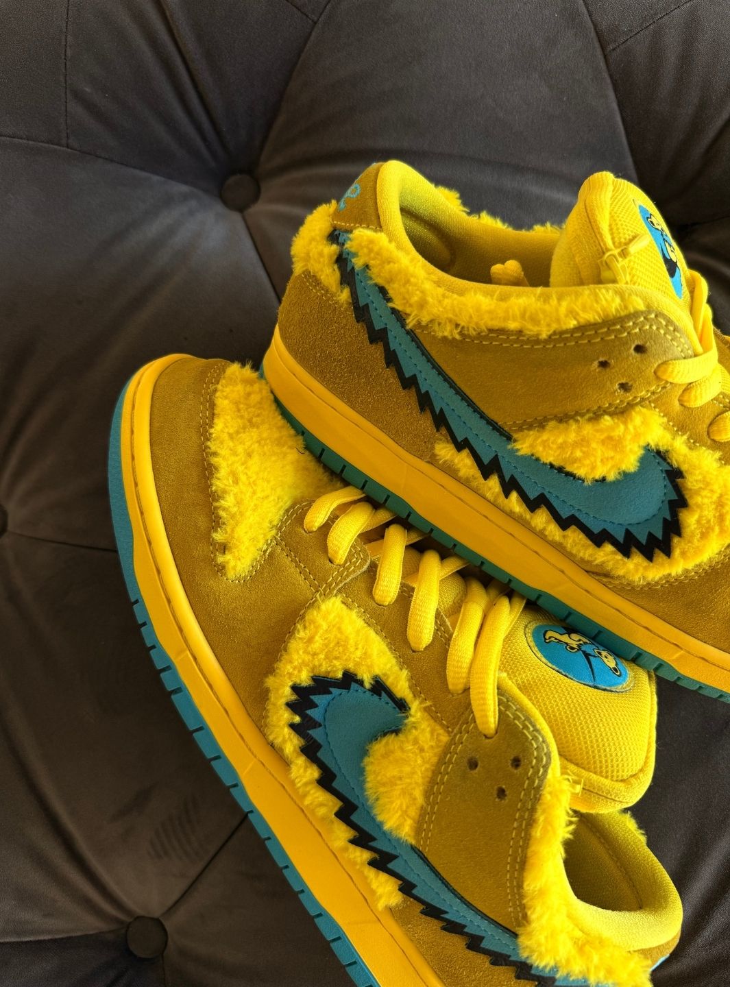 Nike SB Dunk Low Grateful Dead Bears Opti Yellow - Sneakers Usate | ResellZone
