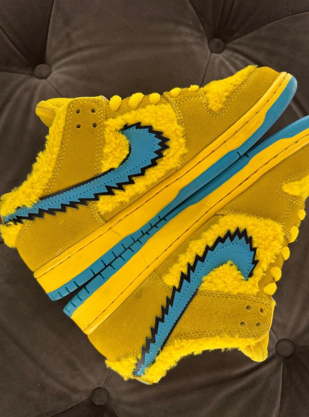 Nike SB Dunk Low Grateful Dead Bears Opti Yellow - Sneakers Usate | ResellZone