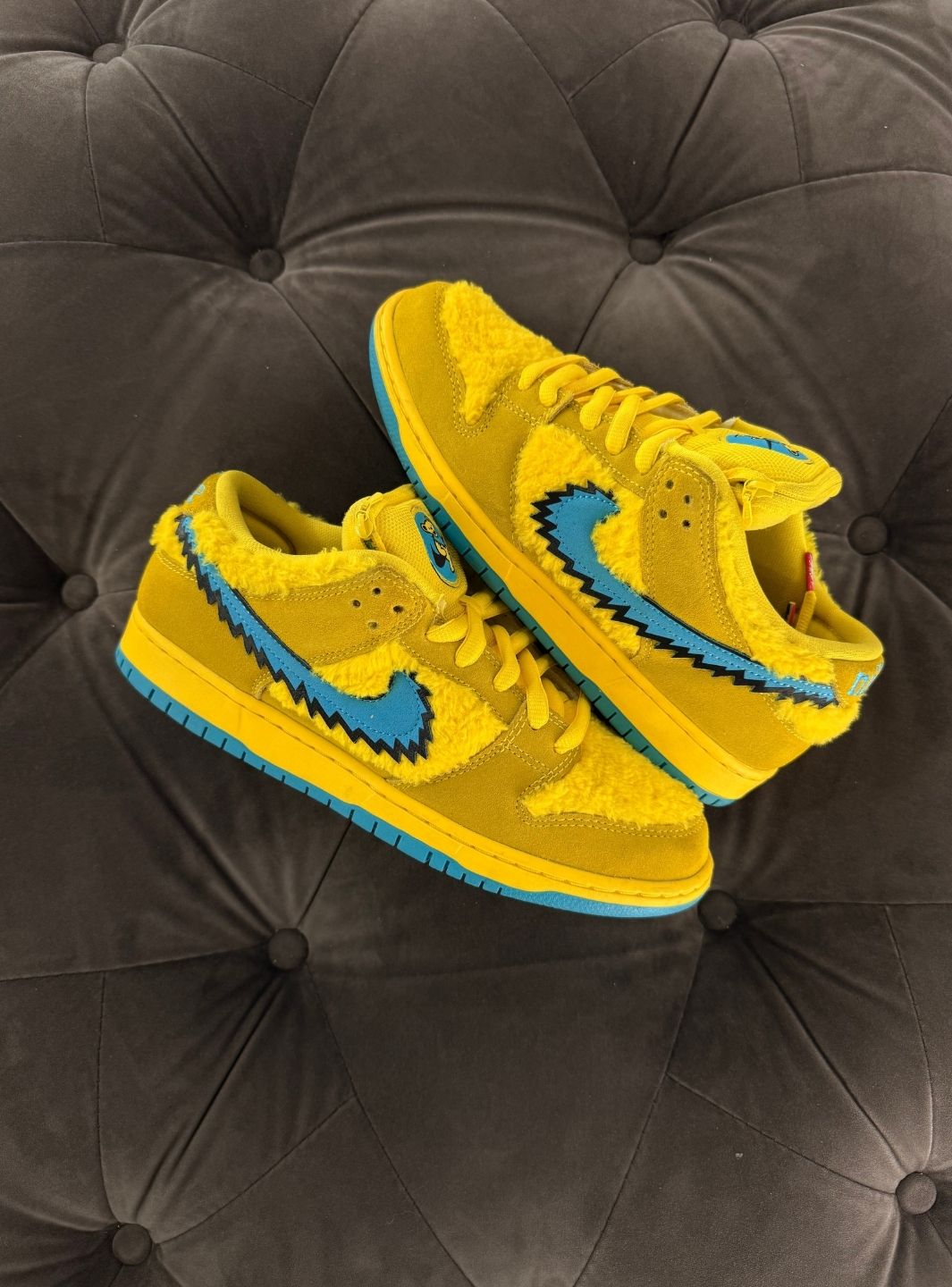 Nike SB Dunk Low Grateful Dead Bears Opti Yellow - Sneakers Usate | ResellZone
