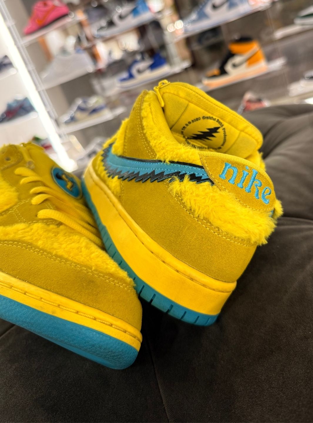 Nike SB Dunk Low Grateful Dead Bears Opti Yellow - Sneakers Usate | ResellZone