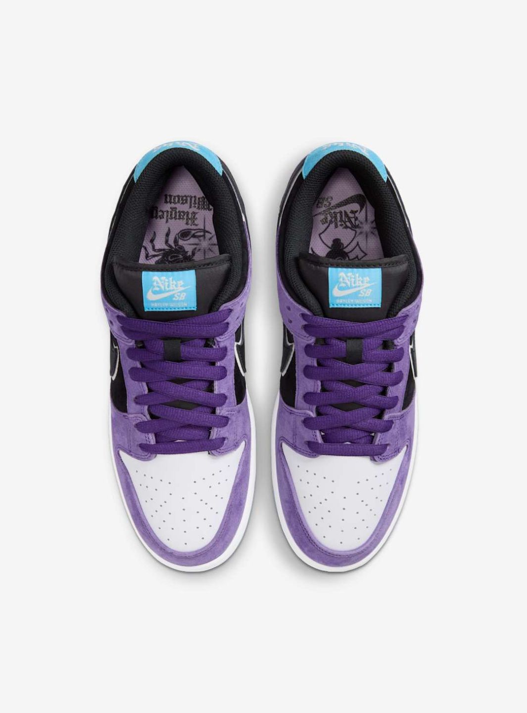 Nike SB Dunk Low Pro Hayley Wilson Black Court Purple - HJ0513-500 | ResellZone