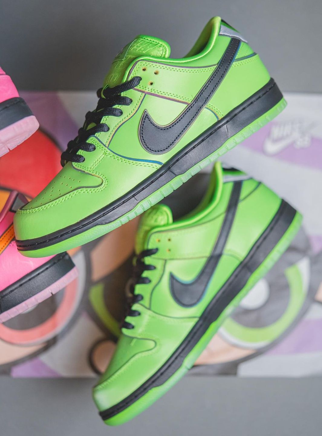 Nike SB Dunk Low The Powerpuff Girls Buttercup - FZ8319-300 | ResellZone