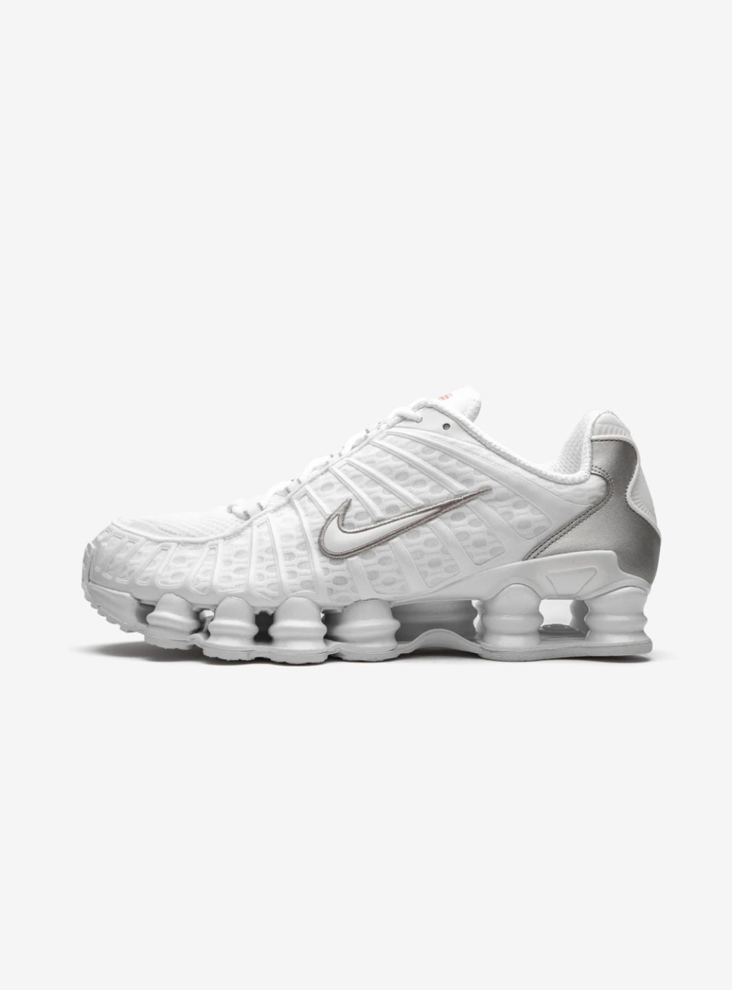 Nike Shox TL White Metallic Silver - AV3595-100 | ResellZone