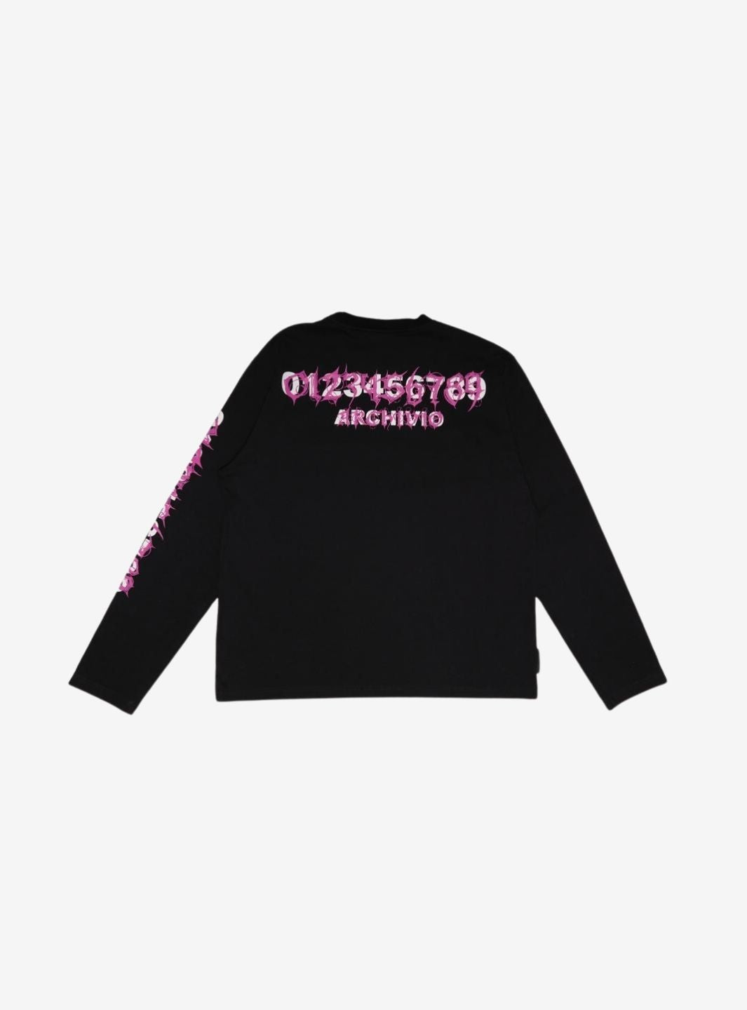 Numeri Archivio Longsleeve Black Fuchsia | ResellZone