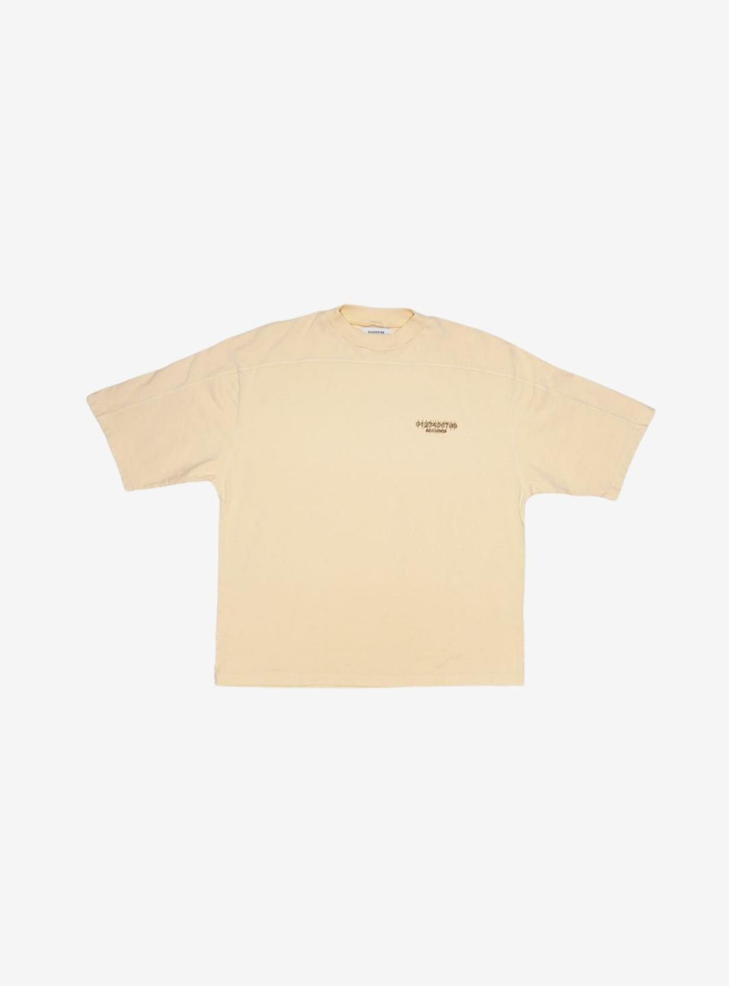 Numeri Archivio Oversize Light T-Shirt Cream | ResellZone