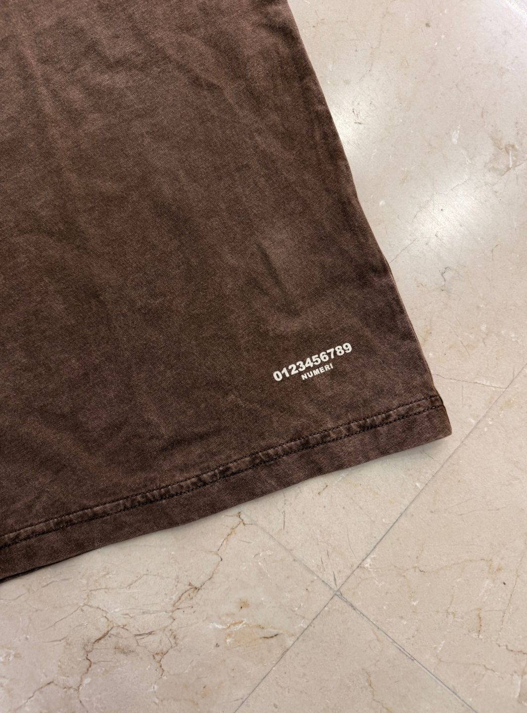 Numeri Archivio T-Shirt Washed Brown Pink | ResellZone